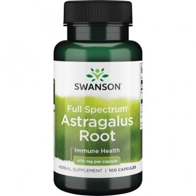 ASTRAGALUS 100 KAPS. (SWANSON, JAV)