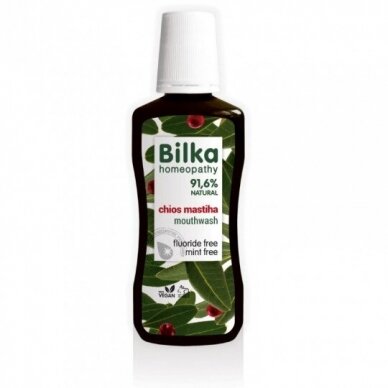 BILKA Homeopathy burnos skalavimo skystis Chios Mastiha, 250 ml