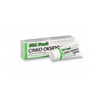 Cinko oksido tepalas BIG PACK  40,0 g