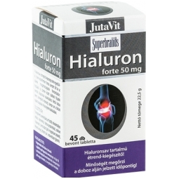 Hialurono rūgštis 50mg maisto papildas JutaVit N45