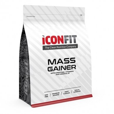 ICONFIT MASS Gainer (1.5KG) Šokolado skonio