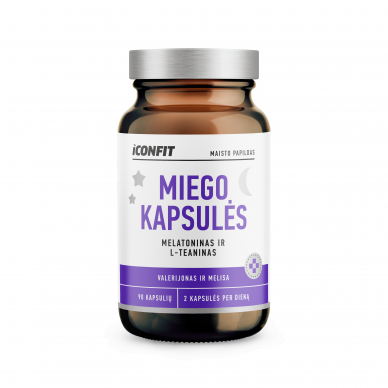 ICONFIT Miego Kapsules 90 kapsulių