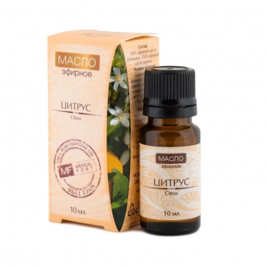 MEDICALFORT CITRUSINIŲ ETERINIŲ ALIEJŲ MIŠINYS, 10 ML