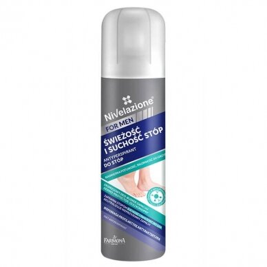 NIVELAZIONE PĖDŲ ANTIPERSPIRANTAS VYRAMS, 180 ML