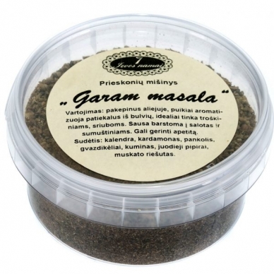 7 Ievos Namai Prieskonių mišinys Garam masala 90g. 2