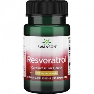 RESVERATROLIS 100MG 30 KAPS. (SWANSON, JAV)